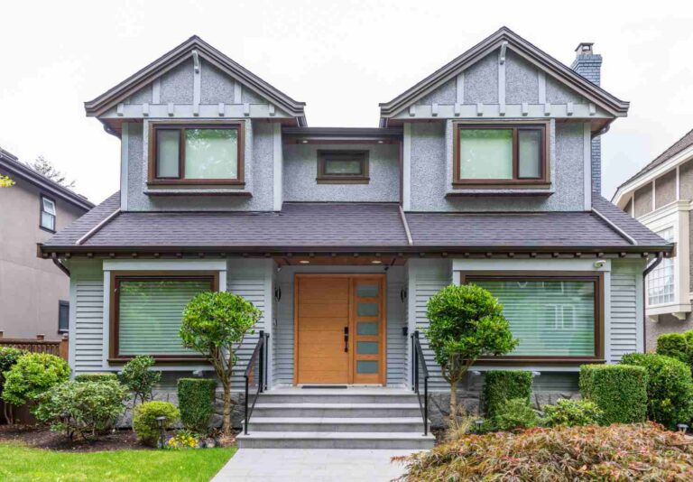 Exterior home painting in the summer months