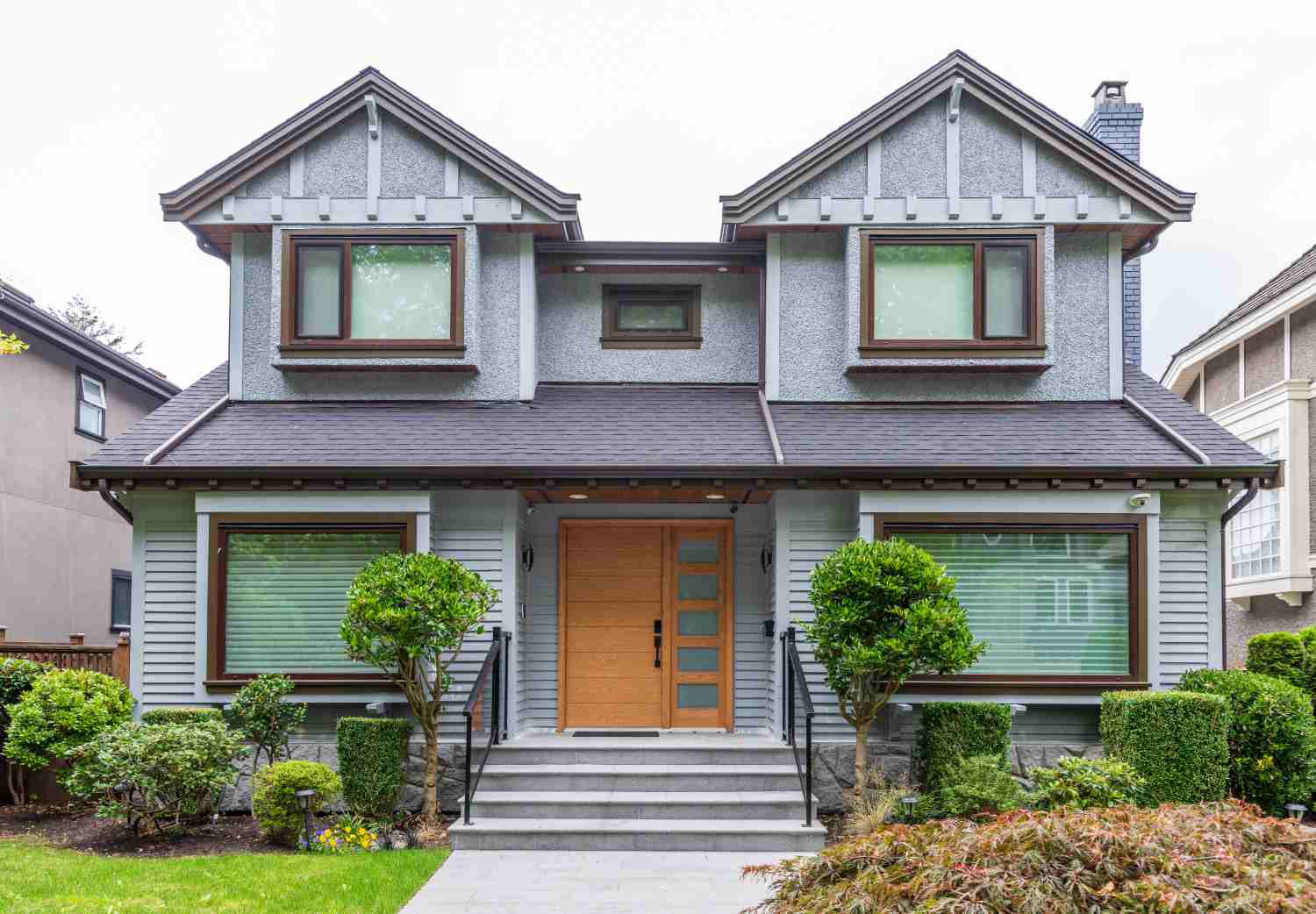 Exterior home painting in the summer months